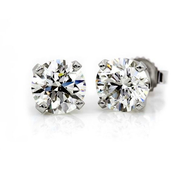 1.48 Carat Diamond Stud Earrings J. Thomas Jewelers Rochester Hills, MI