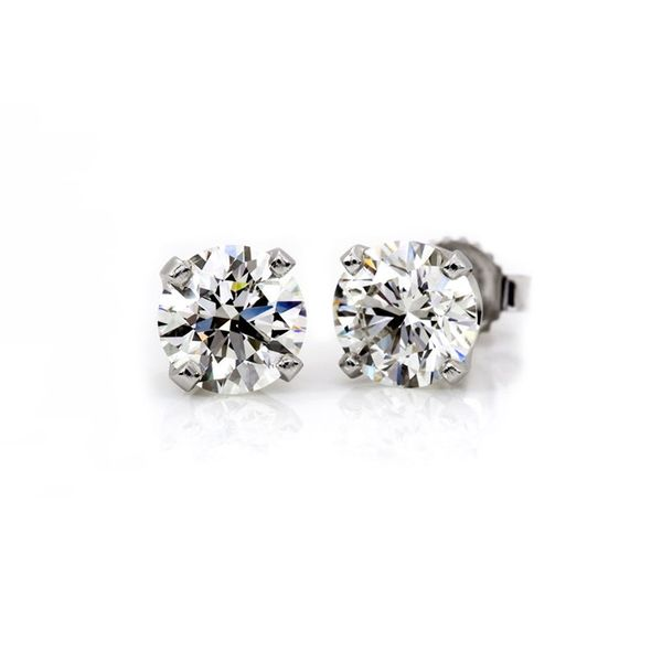 0.50 Carat Diamond Earrings J. Thomas Jewelers Rochester Hills, MI