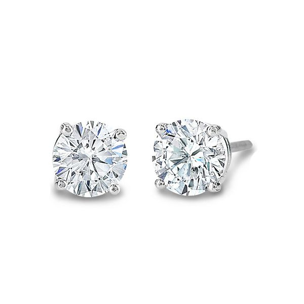 0.75 Carat Diamond Earrings J. Thomas Jewelers Rochester Hills, MI
