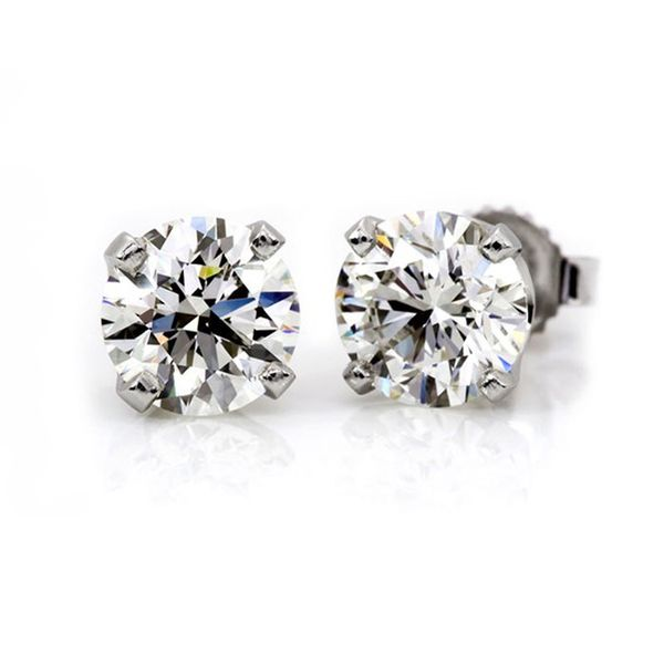 3.28 Carat Diamond Earrings J. Thomas Jewelers Rochester Hills, MI