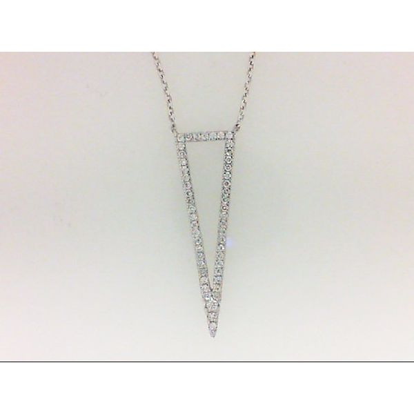 Diamond Triangle Pendant J. Thomas Jewelers Rochester Hills, MI