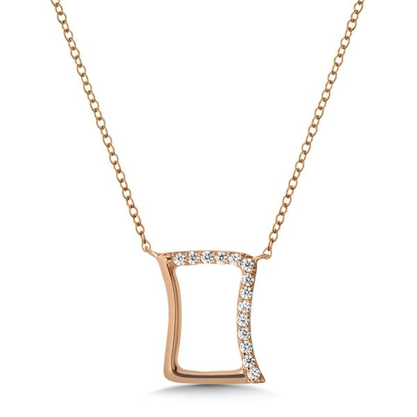 RosÃ© Gold Diamond Pendant J. Thomas Jewelers Rochester Hills, MI