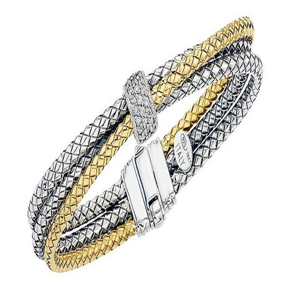 Alisa Italian Design Pave Diamond Bracelet J. Thomas Jewelers Rochester Hills, MI