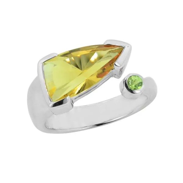 Fancy Citrine And Peridot Ring J. Thomas Jewelers Rochester Hills, MI