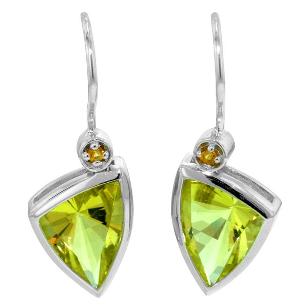 Lemon Citrine Earrings J. Thomas Jewelers Rochester Hills, MI