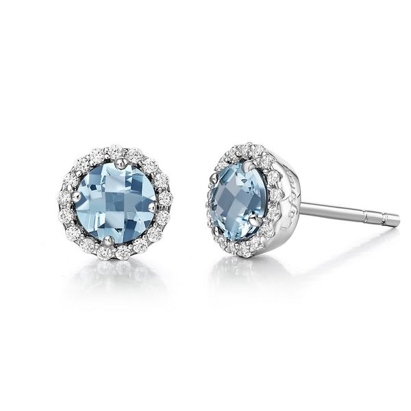 Lafonn's Aquamarine Earrings J. Thomas Jewelers Rochester Hills, MI