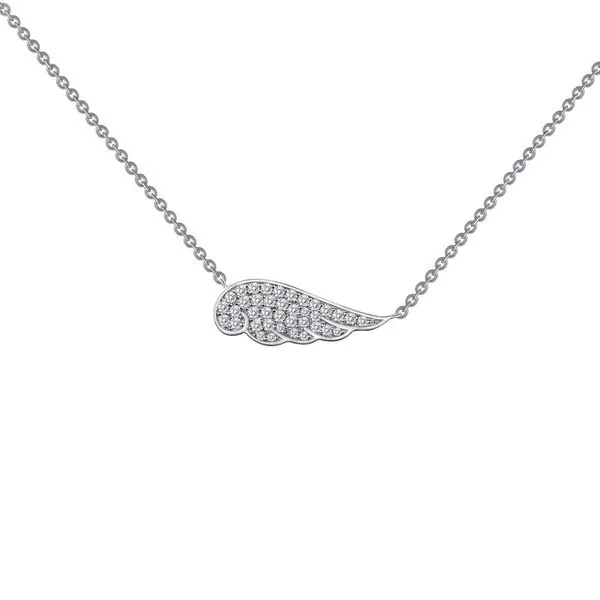 Simple Yet Charming Lafonn Wing Necklace J. Thomas Jewelers Rochester Hills, MI