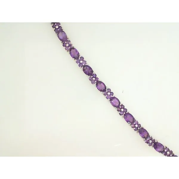 Oval Amethyst Bracelet J. Thomas Jewelers Rochester Hills, MI