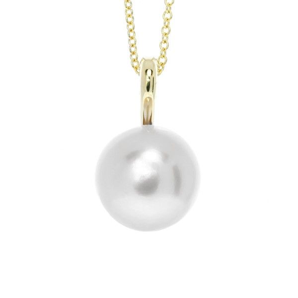 Button Pearl Pendant J. Thomas Jewelers Rochester Hills, MI