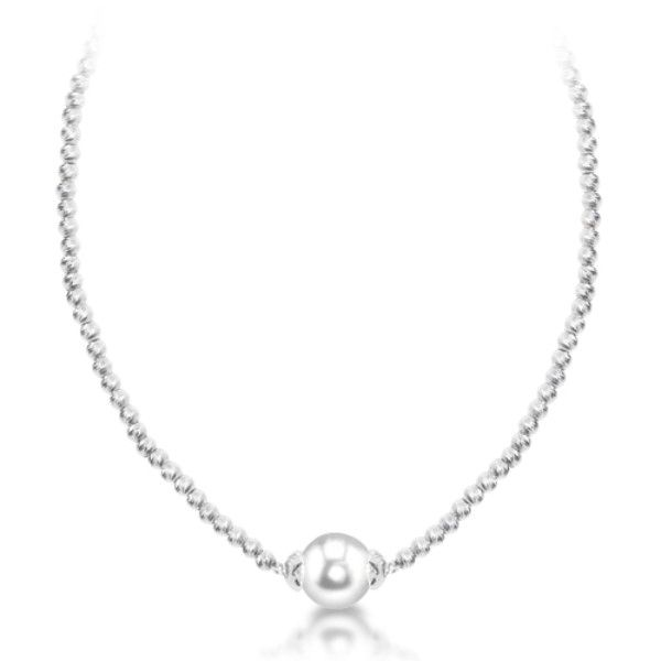 Shimmer Bead Pearl Necklace J. Thomas Jewelers Rochester Hills, MI