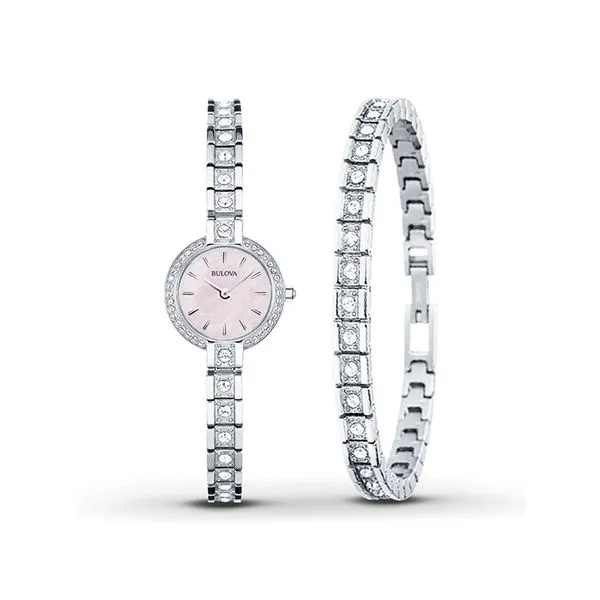 Bulova Ladies Watch & Bracelet J. Thomas Jewelers Rochester Hills, MI