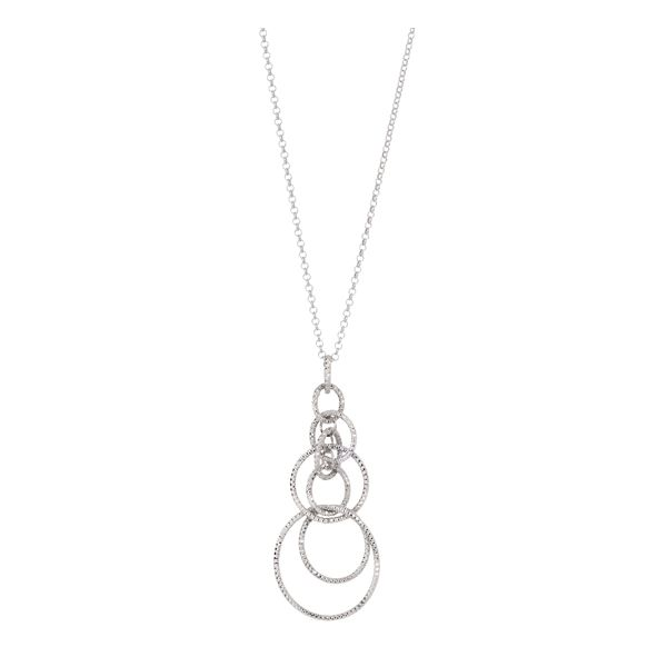 Sterling Silver 8 Ring Necklace J. Thomas Jewelers Rochester Hills, MI