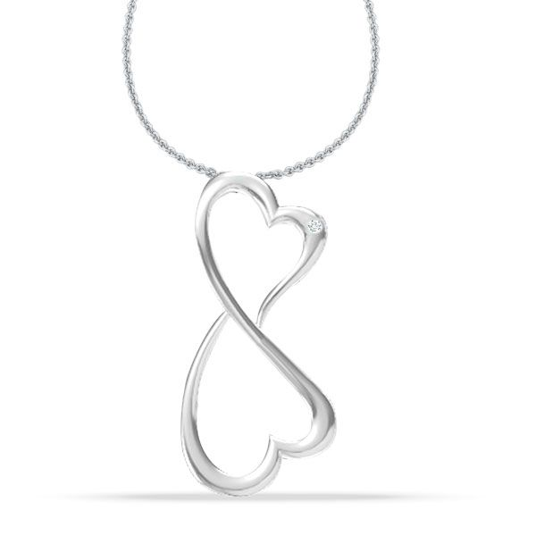 Forever Heart Double Pendant J. Thomas Jewelers Rochester Hills, MI