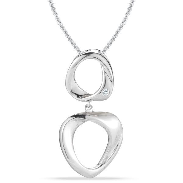 Double Loop Pendant And Chain J. Thomas Jewelers Rochester Hills, MI