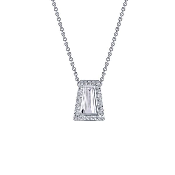 Lafonn Baguette Pendant J. Thomas Jewelers Rochester Hills, MI