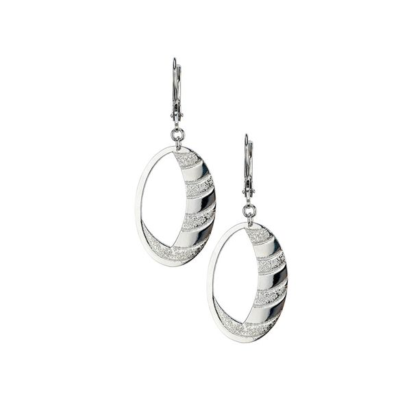 Sterling Silver Pacific Wave Earrings J. Thomas Jewelers Rochester Hills, MI