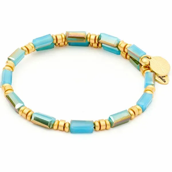 Water Turquoise Wrap Bangle J. Thomas Jewelers Rochester Hills, MI