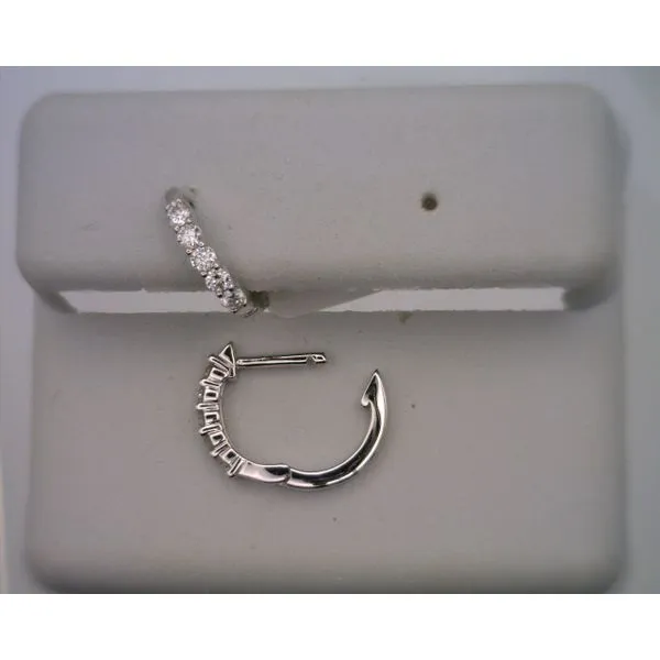 Diamond Earrings Image 5 Joint Venture Estate Jewelry Charleston, SC