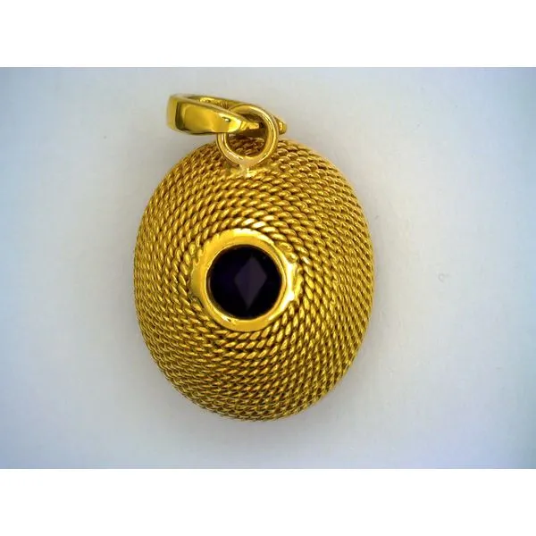 Colored Stone  / Pearl Pendant Image 2 Joint Venture Estate Jewelry Charleston, SC