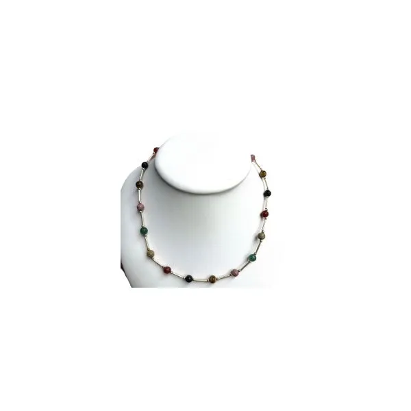 Colored Stone  / Pearl Necklace Joint Venture Estate Jewelry Charleston, SC