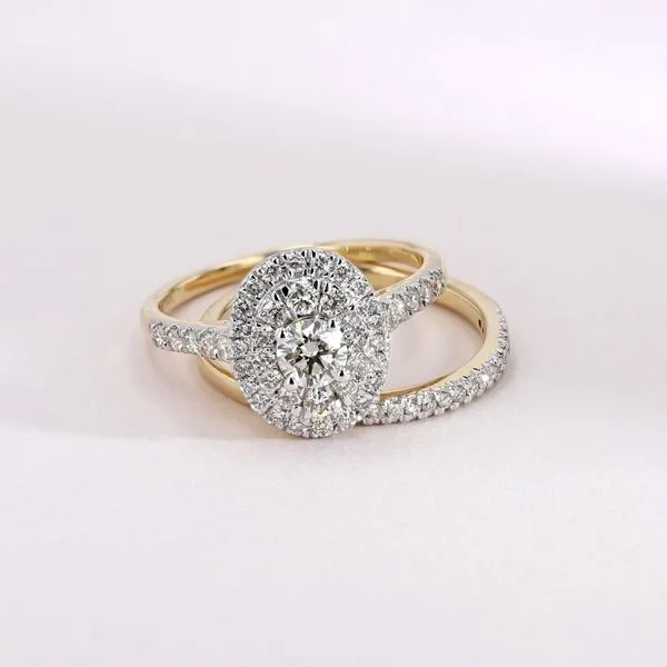 1.00tw Diamond Ring & Band Bridal Set Image 4 La Mine d'Or Moncton, NB