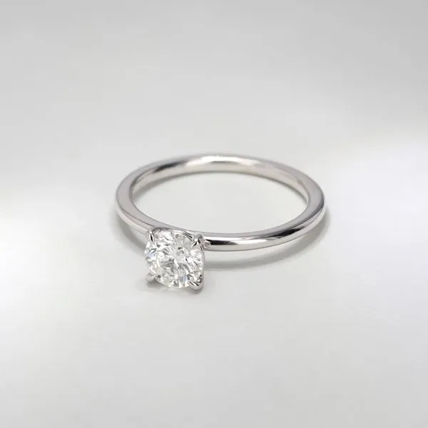 0.70ct Victoria Round Brilliant Diamond Solitaire Engagement Ring Image 3 La Mine d'Or Moncton, NB