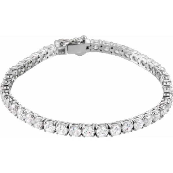 White 14 Karat Tennis Bracelet Lee Ann's Fine Jewelry Russellville, AR