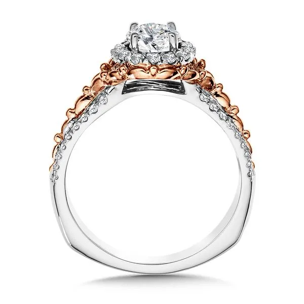 Diamond Halo Engagement Ring Image 2 Legacy Diamond & Gems Sheridan, WY