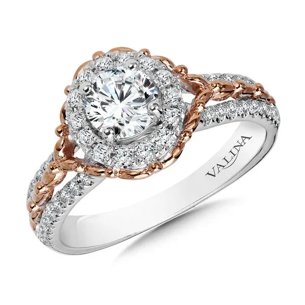 Diamond Halo Engagement Ring Legacy Diamond & Gems Sheridan, WY