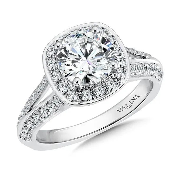Halo Style Diamond Engagement Ring Legacy Diamond & Gems Sheridan, WY