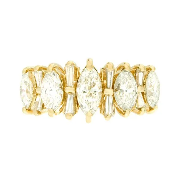 Marquise and Baguette Diamond Ring Lewisburg Diamond & Gold Lewisburg, WV