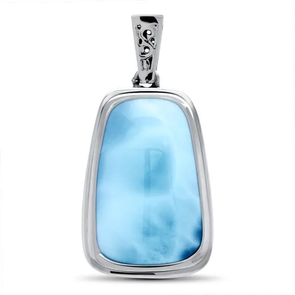 Marahlago Hanna Larimar Pendant Necklace Lumina Gem Wilmington, NC