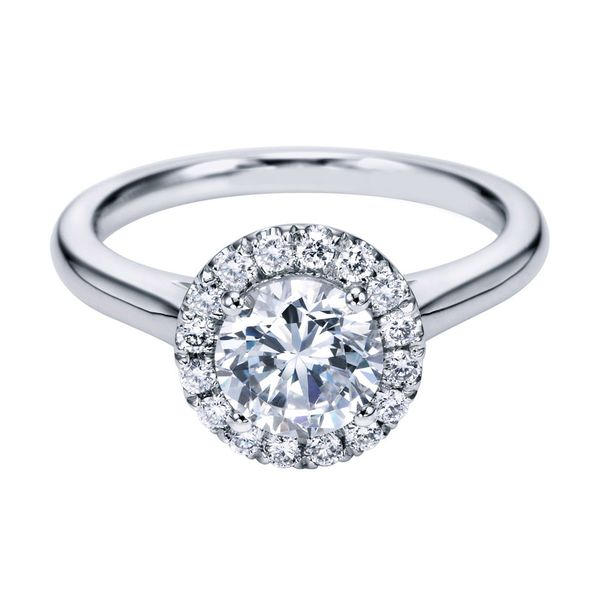 halo diamond engagement ring