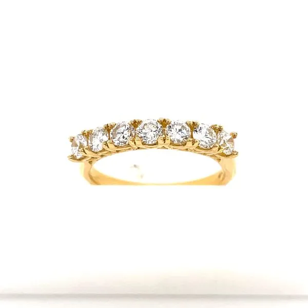 Yellow Gold Diamond Ring Image 2 McCarver Moser Sarasota, FL