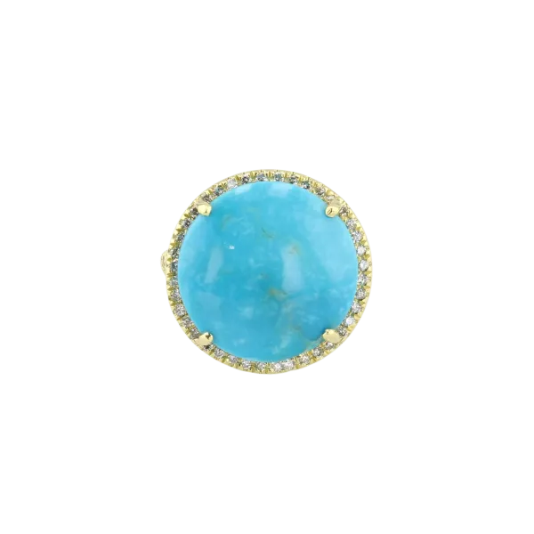 Turquoise Ring Image 2 McCarver Moser Sarasota, FL