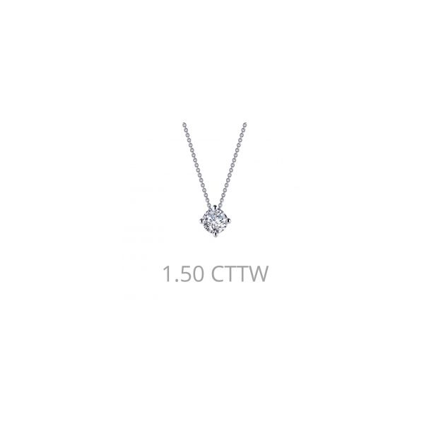 CUBIC ZIRCONIA SOLITAIRE NECKLACE Miller's Fine Jewelers Moses Lake, WA