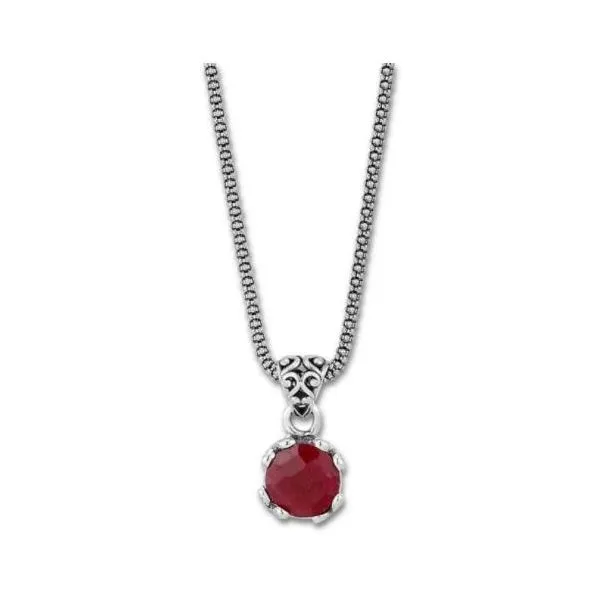 Sterling Silver Ruby Pendant Miner's Den Jewelers Royal Oak, MI