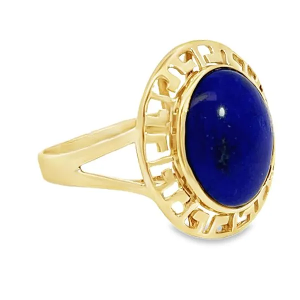 Bezel Lapis Ring Miner's Den Jewelers Royal Oak, MI