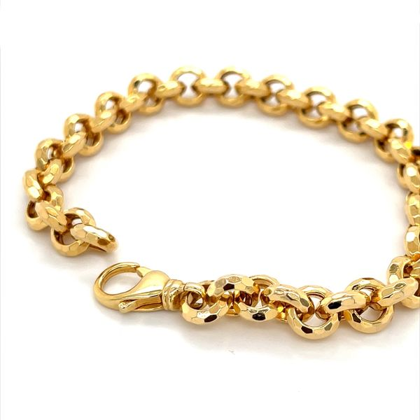 14K Yellow Gold Estate Rolo Link Bracelet Minor Jewelry Inc. Nashville, TN