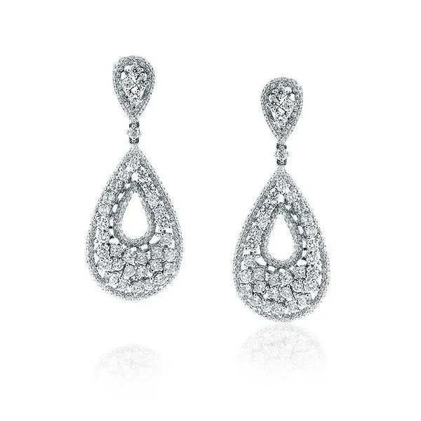 Diamond Earring Image 2 Mollys Jewelers Brooklyn, NY