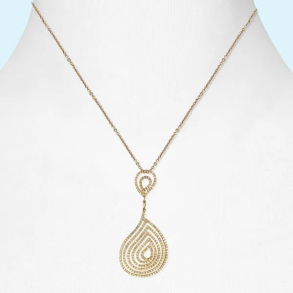 Diamond Pendant Image 2 Mollys Jewelers Brooklyn, NY