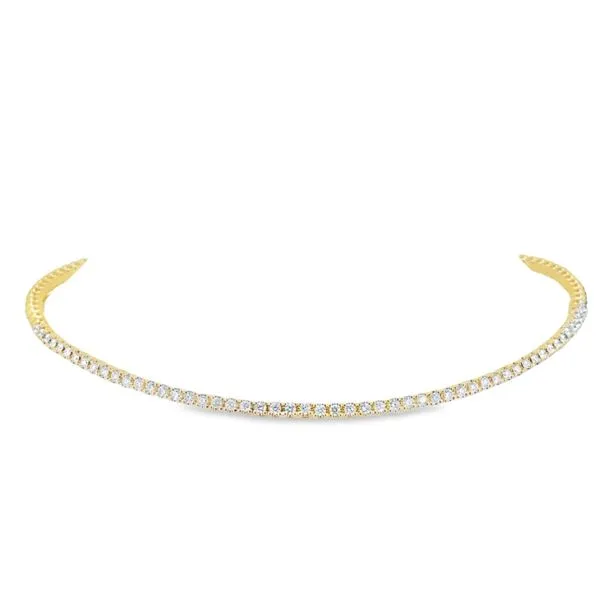 Diamond Necklace Image 2 Mollys Jewelers Brooklyn, NY