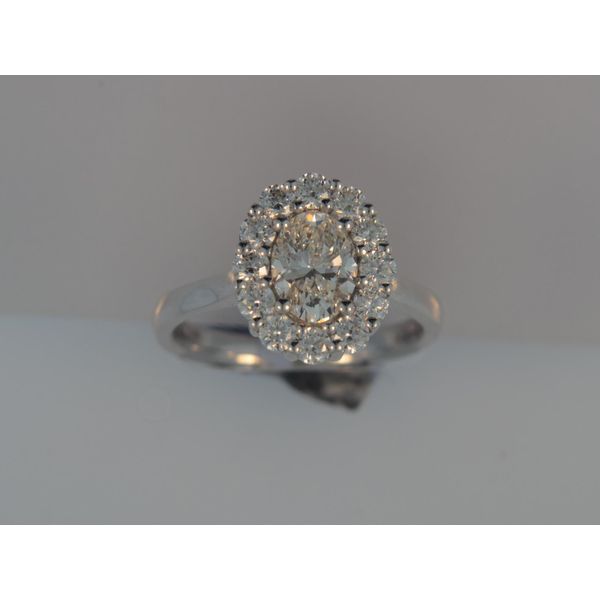 Forevermark Oval Halo Engagement Ring Orin Jewelers Northville, MI