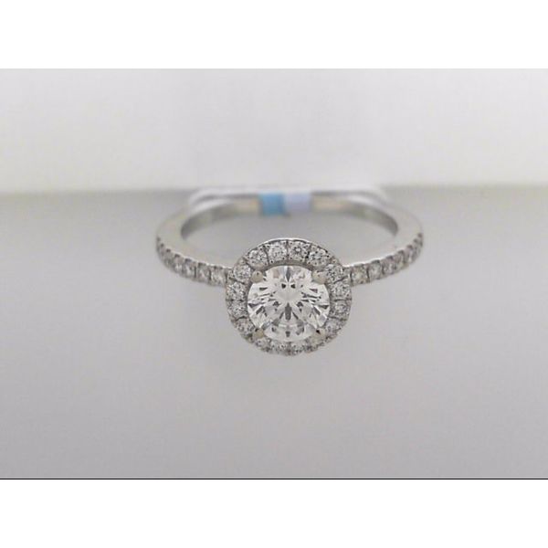 Lady's Platinum Engagement Ring With 35 Diamonds Orin Jewelers Northville, MI