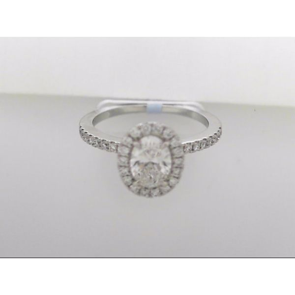 Lady's Platinum Engagement Ring With 37 Diamonds Orin Jewelers Northville, MI