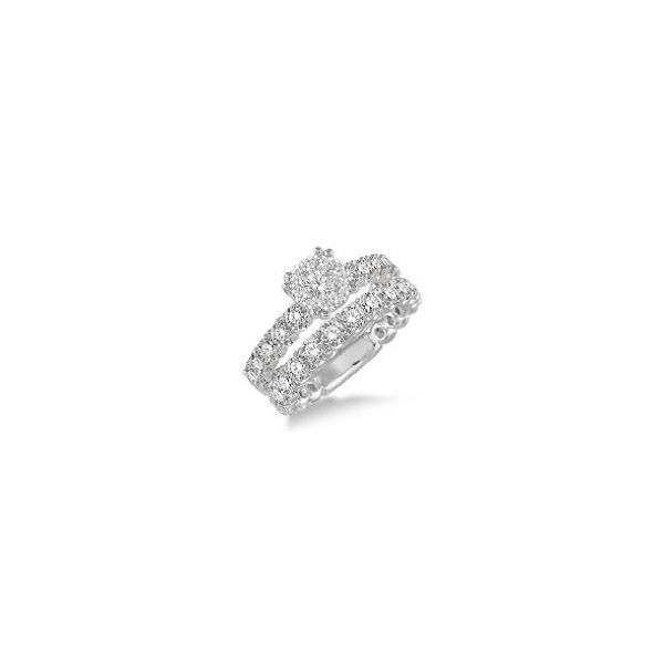 Lady's 14K White Gold Lovebright Set w/31 Diamonds Orin Jewelers Northville, MI