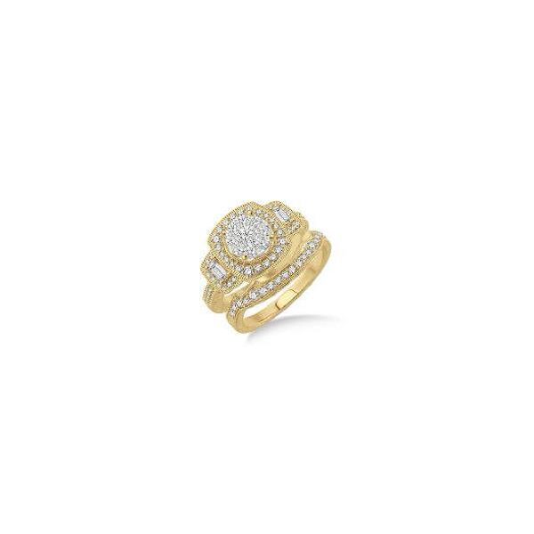 Lady's 14K Yellow Gold Lovebright Set w/79 Diamonds Orin Jewelers Northville, MI