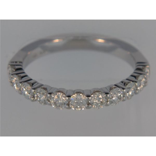 Lady's 18K White Gold Band w/11 Diamonds Orin Jewelers Northville, MI