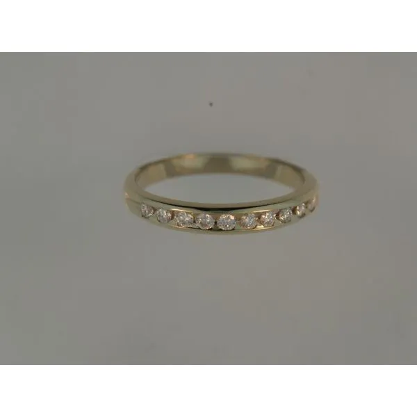 14k yg diamond band w/10 diamonds Orin Jewelers Northville, MI