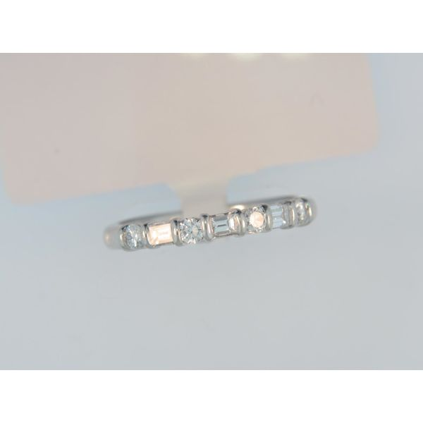 Lady's Platinum Diamond Wedding Band Orin Jewelers Northville, MI